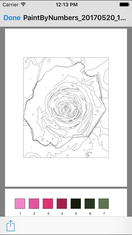 Paint by Numbers Creator screenshot 4 of 5
