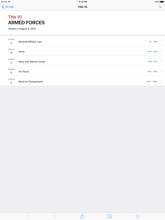 Screenshot #4 pour 10 USC - Armed Forces (LawStack Series)
