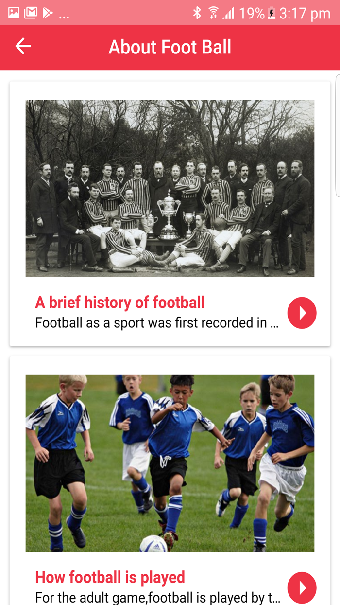 Football Training workout