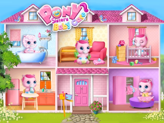 Pony Sisters Baby Horse Care - Babysitter Daycare для iPad