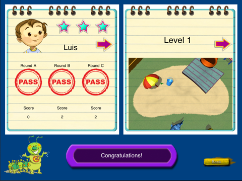 Carlito C. Caterpillar's MathHouse games screenshot 4