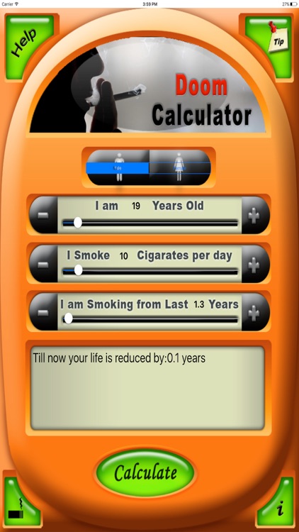 Smoking Risk Calculator screenshot-3