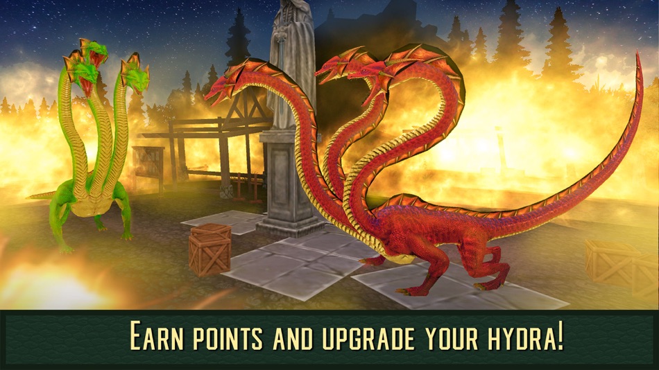 #4. Hydra Monster Snake Simulator 3D (iOS) 由: Tayga Games OOO