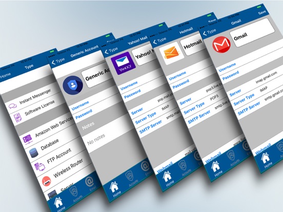 Screenshot #5 pour Password Wallet for iPhone-Save All Passwords