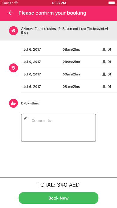 PickMaid-Qatar iPhone screenshot 5 - Business app