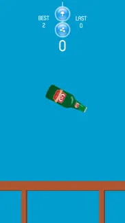 jumping beer bottle flip iphone screenshot 2