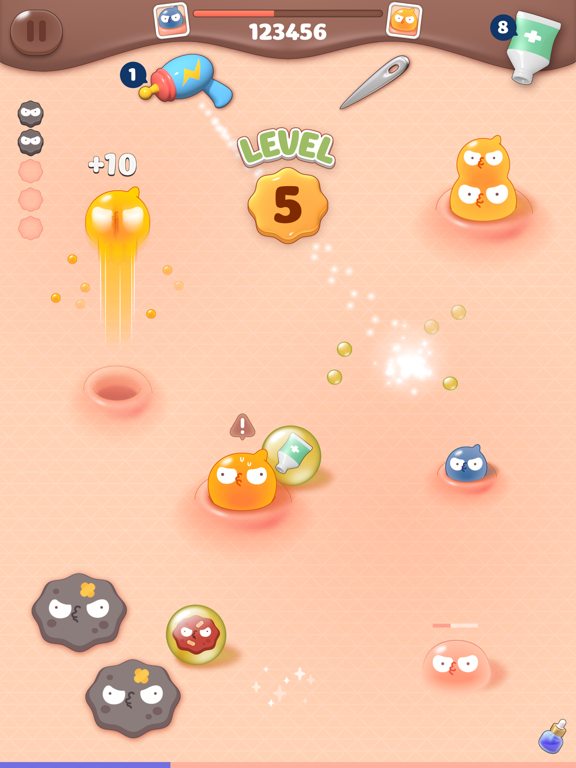 Screenshot #5 pour Pimple POP-TINY MONSTERS RAID
