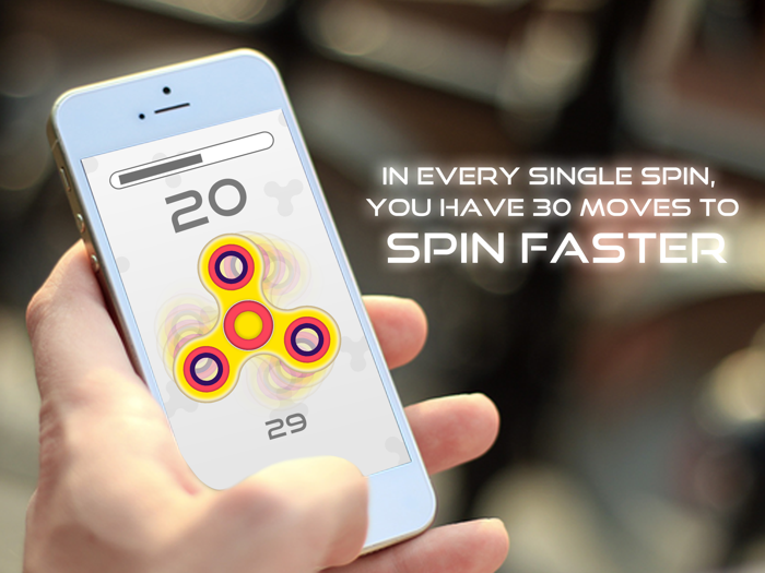 Fidget Spinner - How Fast Can You Swipe?