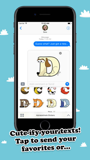 Alphabetimals Stickers(圖2)-速報App