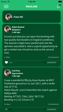 Game screenshot CricTrac apk