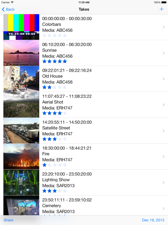 Screenshot #4 pour Timecode List (+Calc)