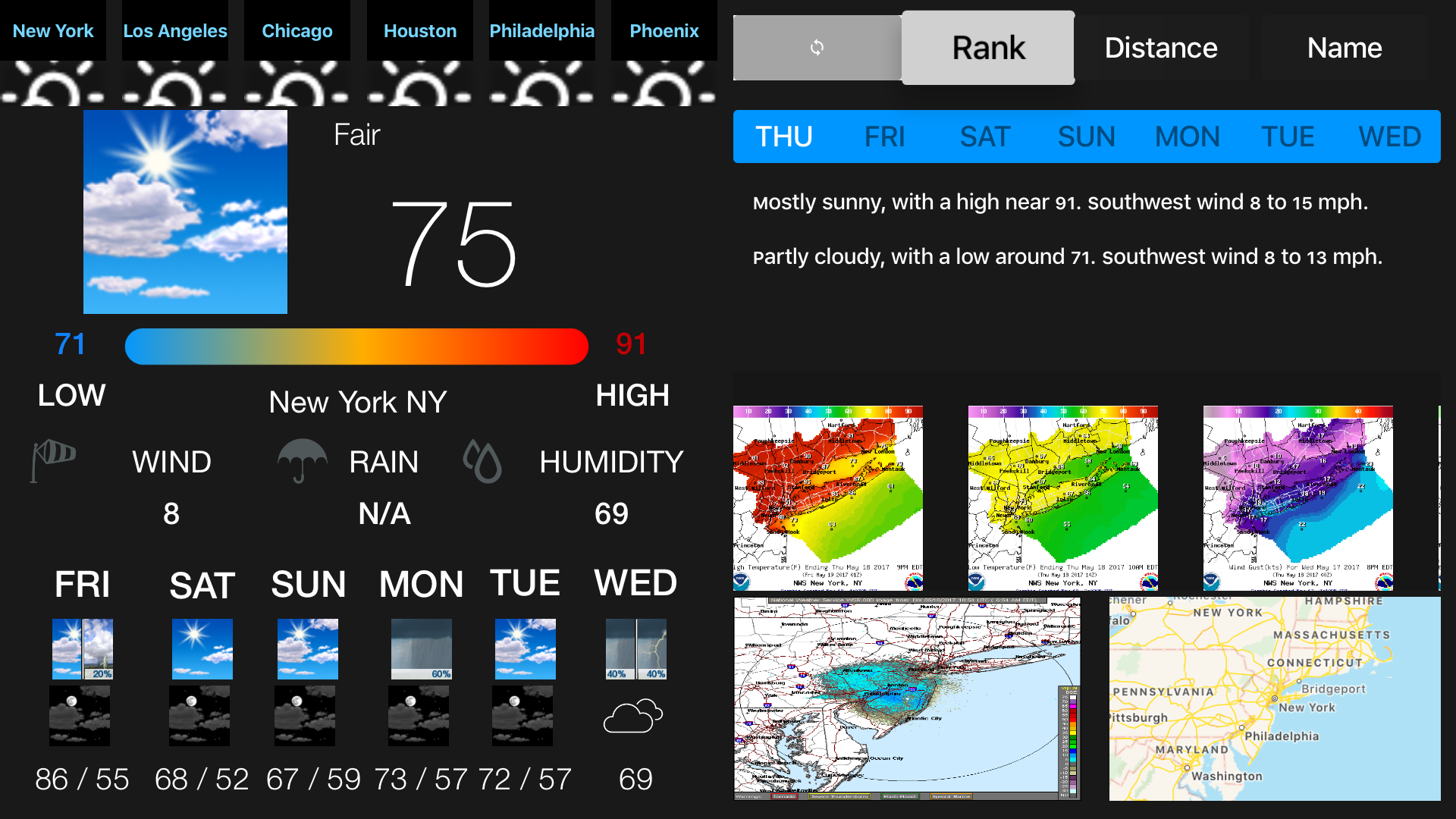 Instant NOAA Weather Forecast screenshot 12