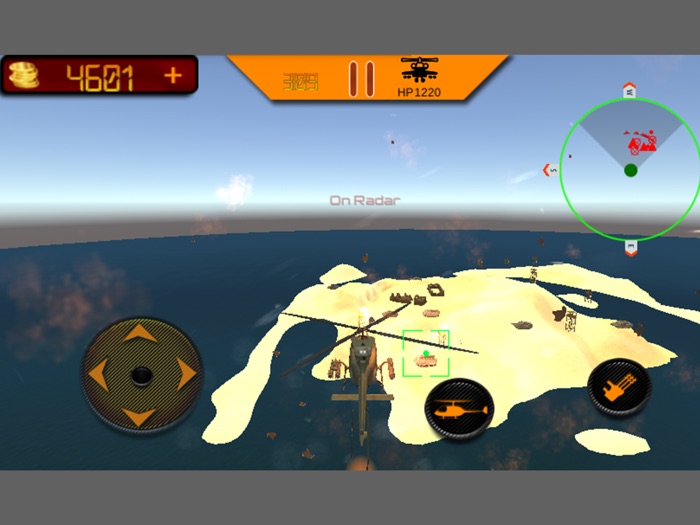 Real Gunship Helicopter War