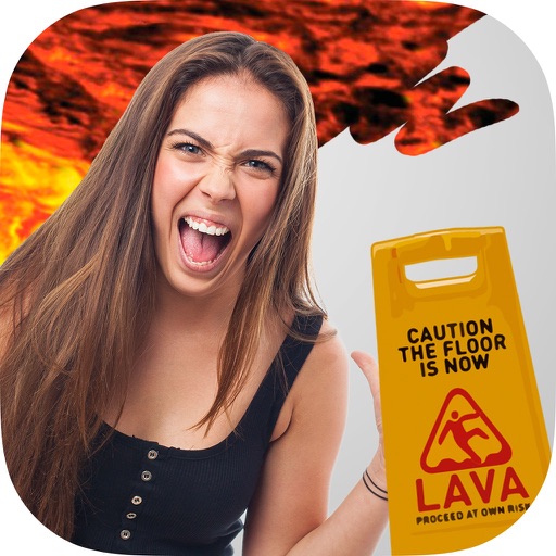 Paint lava effects on photos – Photo editor icon