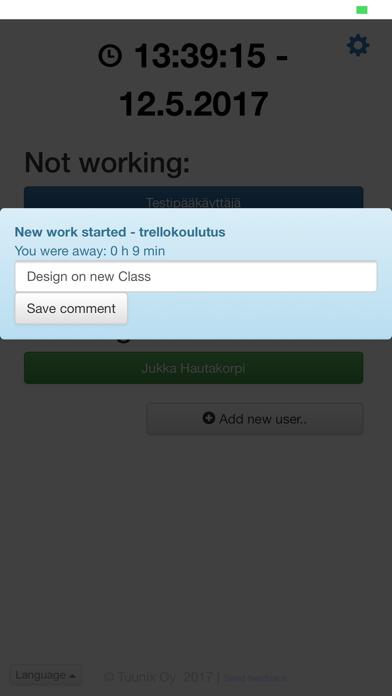 App screenshot