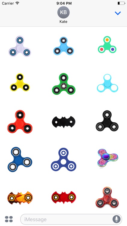 Fidget Spinner Sticker