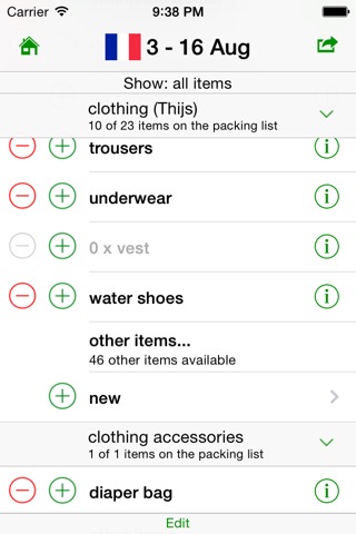 GetPacked: packing listのおすすめ画像2