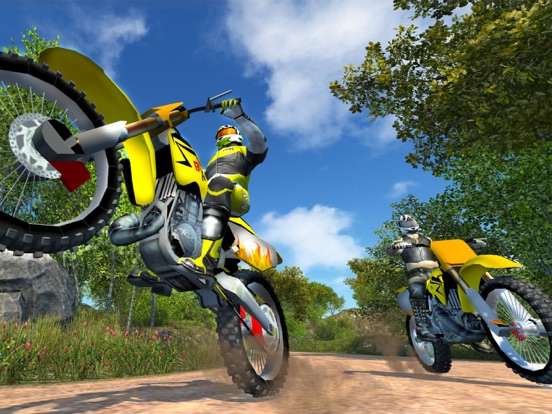 Screenshot #4 pour Off Road Moto Hill Bike Rush Game