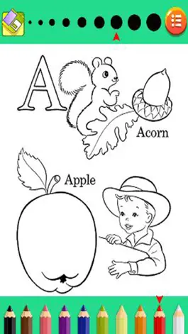 Game screenshot Alphabet Learning Coloring Game For Preschool apk