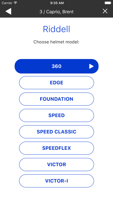 HelmetFit screenshot