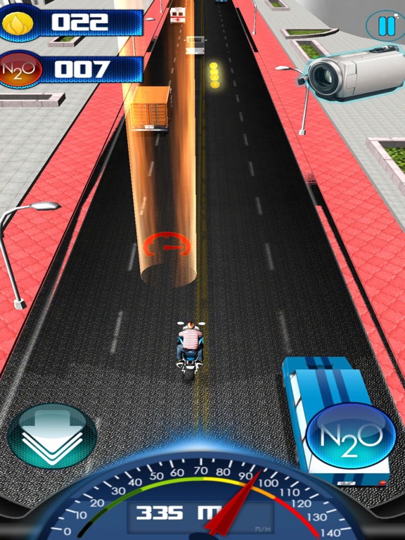 Screenshot #4 pour Moto Racing 3D 2017 : City Race Game