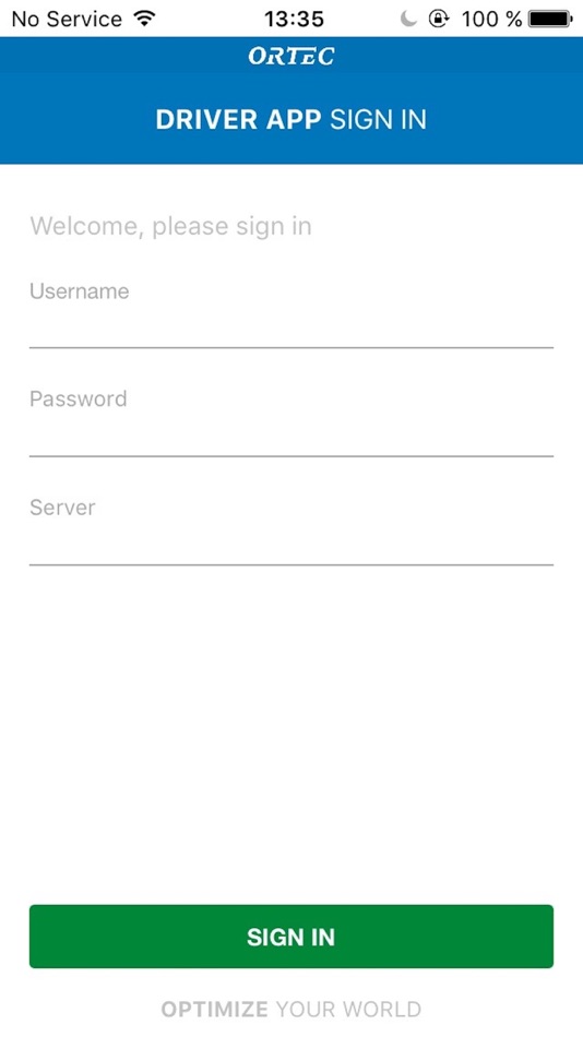 #4. Driver App for Hyne (iOS) By: ORTEC
