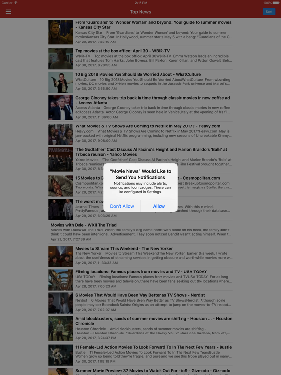 Screenshot #4 pour Movie News - New Movies Updates, Rumors & Reviews