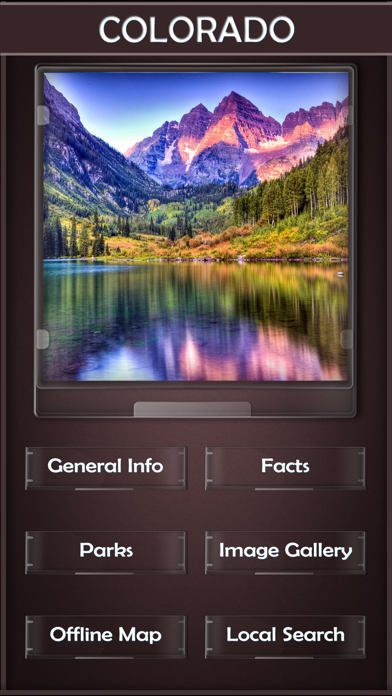 Colorado National & State Parks Screenshot