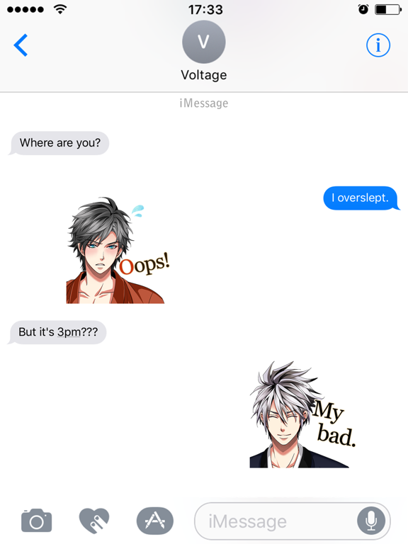 Screenshot #5 pour Samurai i Messenger Sticker