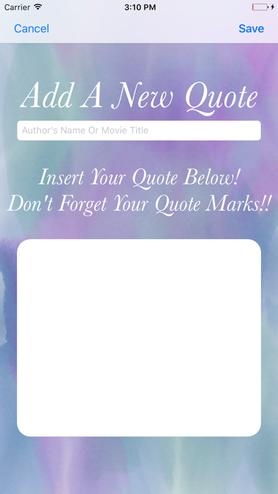 Screenshot #3 pour Quotables: YOUR Daily Quote Reminder