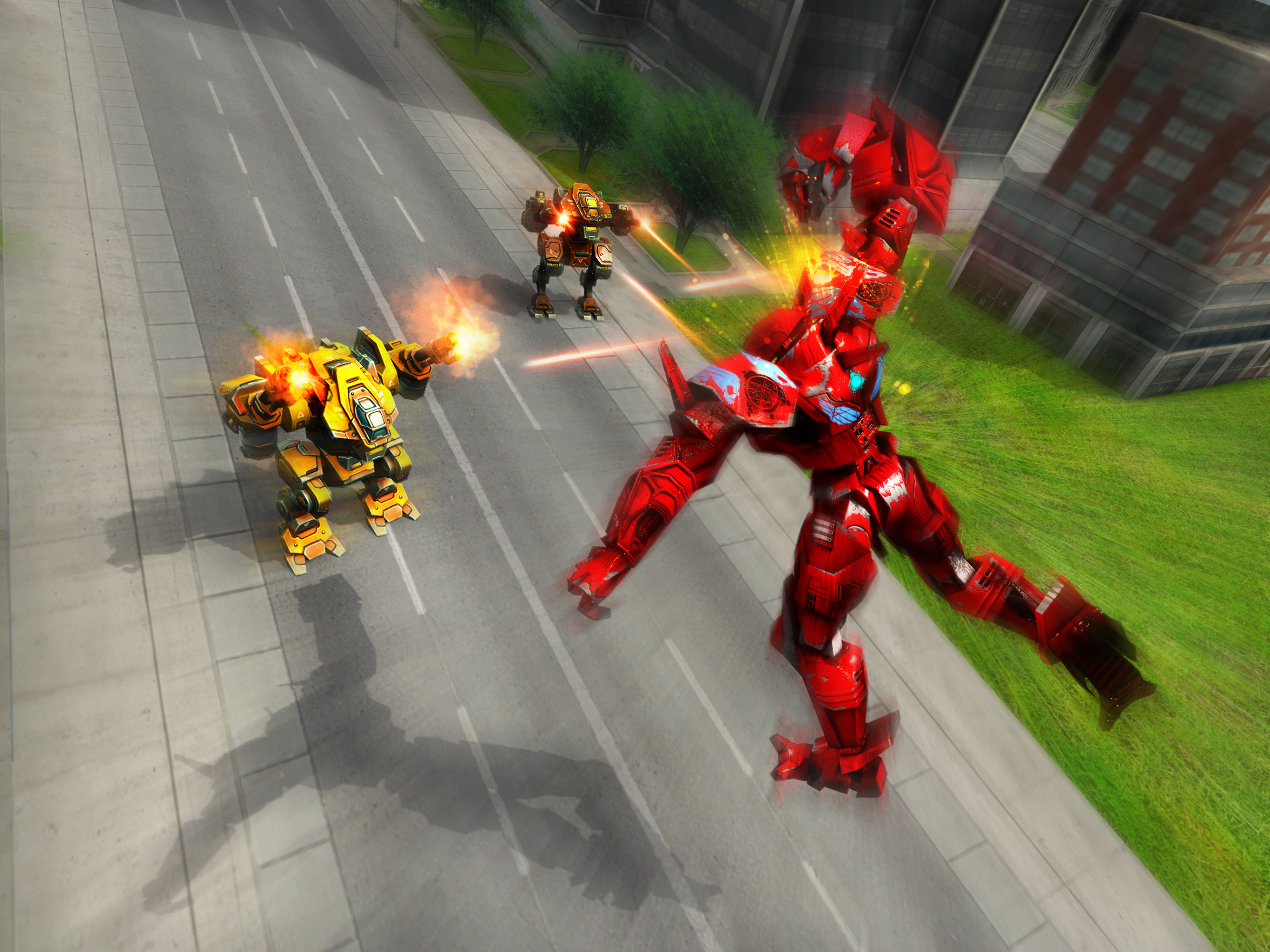 Monster Robot Hero City Battle screenshot 10