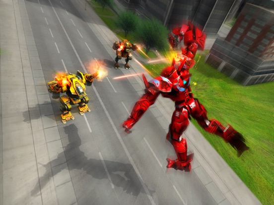 Monster Robot Hero City Battle iPad screenshot