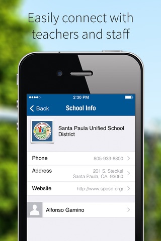 Santa Paula Unified School District screenshot 2