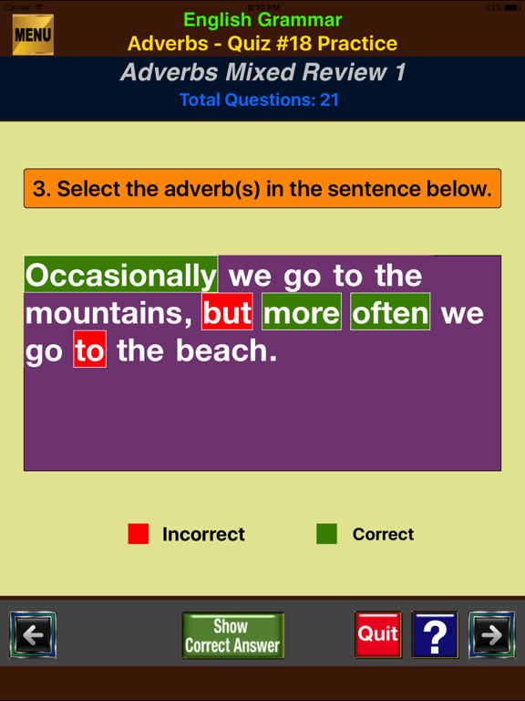 easyLearn Adverbs in English Grammarのおすすめ画像5