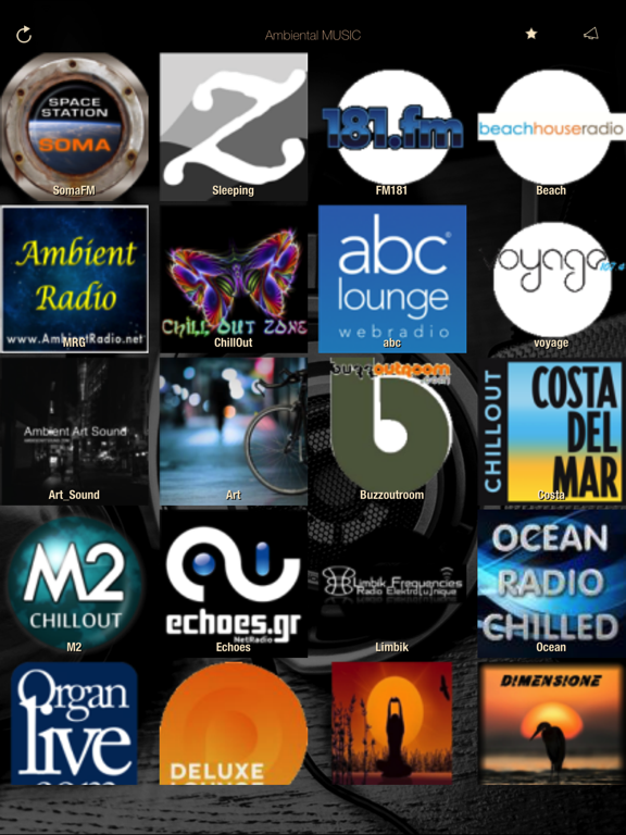 Screenshot #4 pour Ambiental and ChillOut Music Radio ONLINE