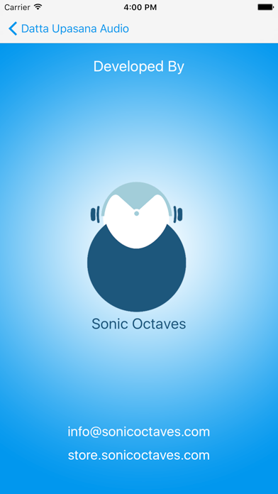 Datta Upasana Audio iPhone screenshot 5 - Music app