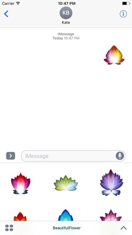 Beautiful Flower Stickers