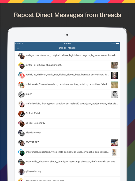 Screenshot #5 pour Repost Getter for Instagram