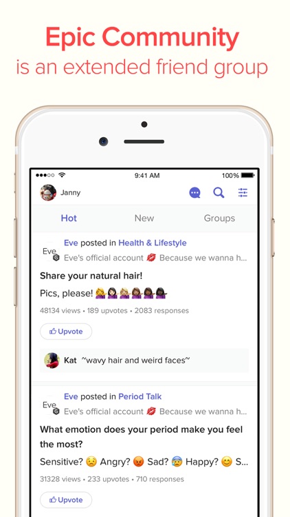 Eve Period Tracker: Menstrual Calendar, Sex Tips screenshot-4