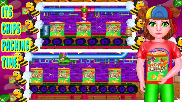 Potato Chips Factory Crazy Fun screenshot-3