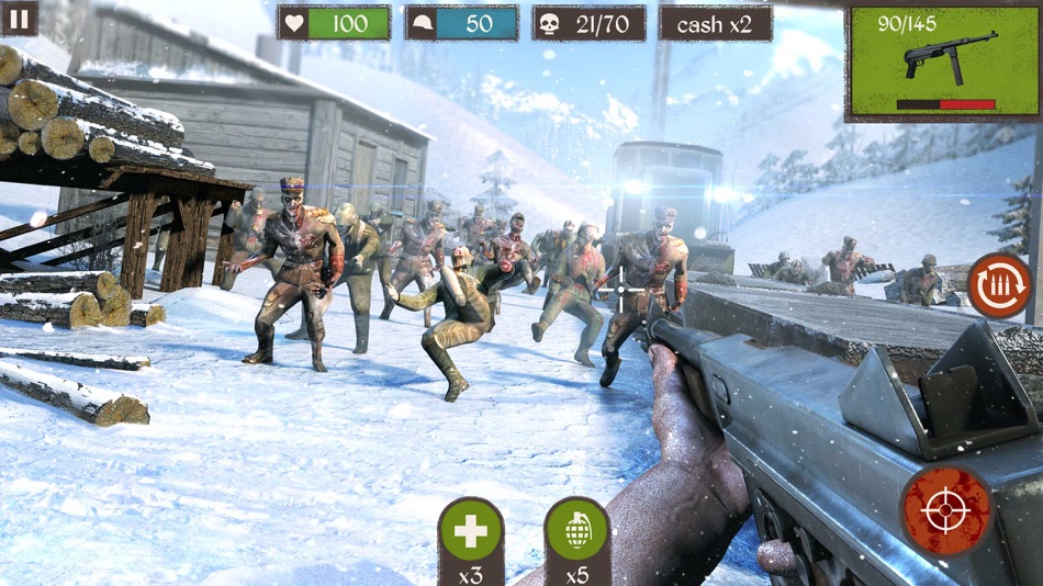 #1. Zombie Call: Dead Shooting Sniper 3D (iOS) 由: T-Bull S.A.