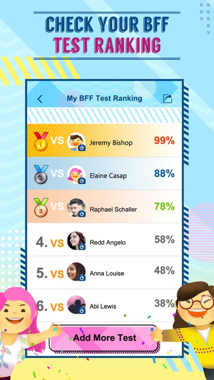 BFF Friendship Test - Quiz & Games
