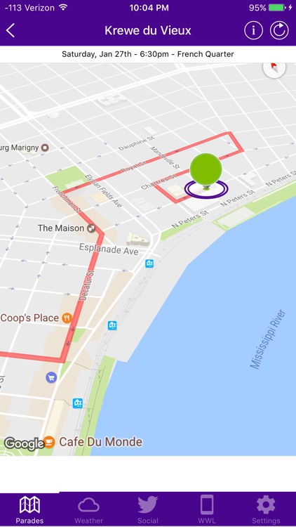 WWLTV presents Mardi Gras Parade Tracker