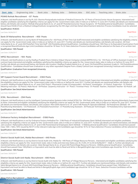 Screenshot #4 pour Free Jobs News