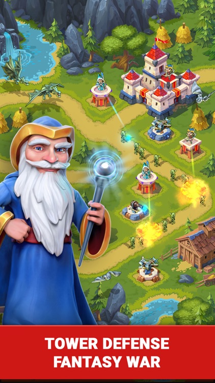 Toy Defense Fantasy - TD Strategy Game screenshot-0