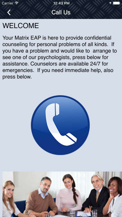 Screenshot #2 pour Matrix Employee Assistance Program