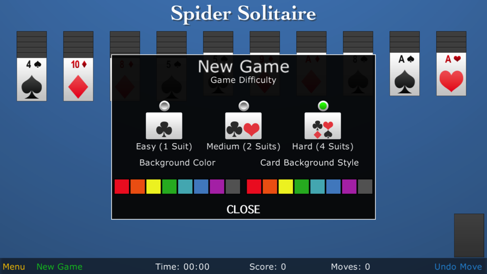 #2. Spider Solitaire Swift (iOS) By: Six Foot Three Foot