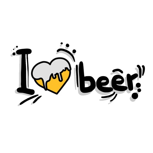 Funny Beer Quotes Stickers For iMessage Icon