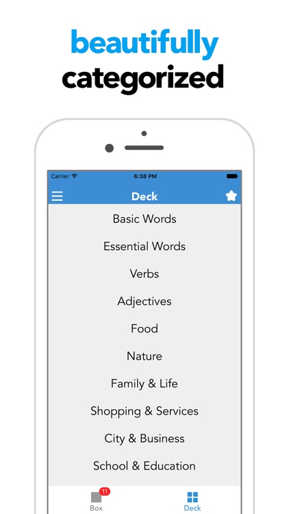 Learn Spanish with Flickbox - learn Spanish words