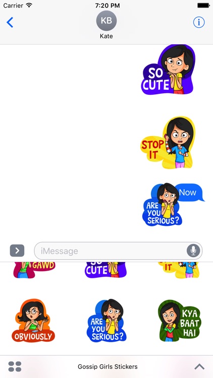 Gossip Girls Stickers screenshot-3